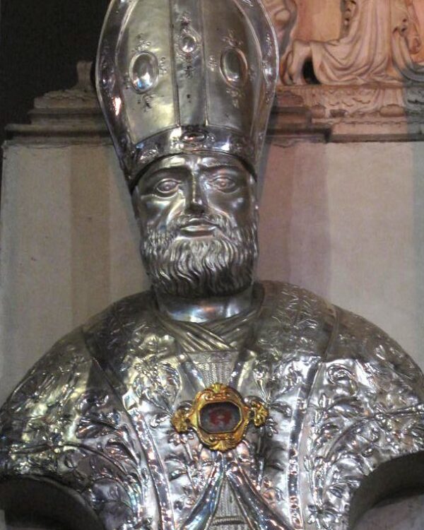 St. Mansuetus Catholic saint portrait Portrait of St. Mansuetus, Catholic saint