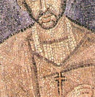 Devotional portrait of St. Ambrose