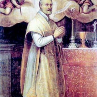 Devotional portrait of St. Andrew Avellino