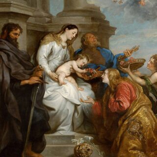 Devotional portrait of St. Rosalia