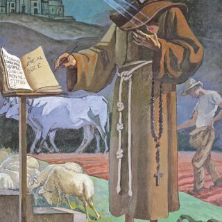 Devotional portrait of St. Charles of Sezze