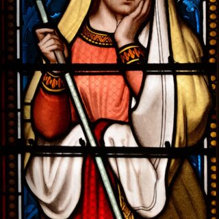 Devotional portrait of St. Regina