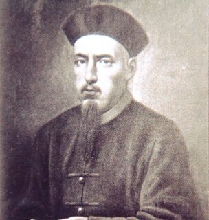 Devotional portrait of Bl. Auguste Chapdelaine, Martyr