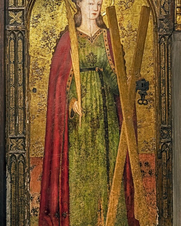 St. Eulalia of Barcelona Catholic saint portrait Portrait of St. Eulalia of Barcelona, Catholic saint