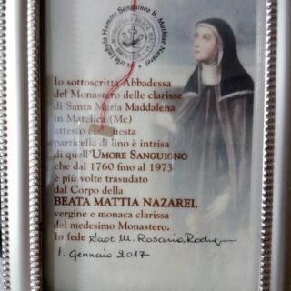 Devotional portrait of Bl. Mattia de Nazarei