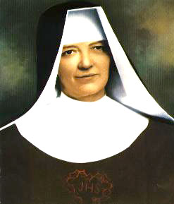 Bl. Maria Teresa of St. Joseph Catholic saint portrait Portrait of Bl. Maria Teresa of St. Joseph, patron of Orphans, elderly, charitable works