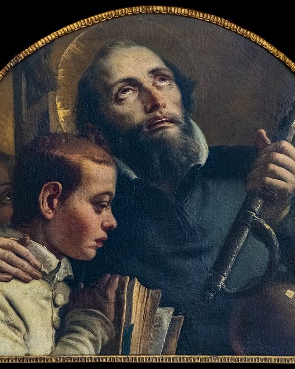 St. Gerolamo Emiliani Catholic saint portrait Portrait of St. Gerolamo Emiliani, patron of orphans and abandoned children
