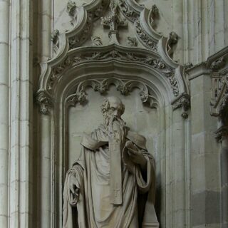 Devotional portrait of St. Clair of Nantes