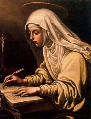 St. Catherine de’ Ricci Catholic saint portrait Portrait of St. Catherine de’ Ricci, patron of the sick and suffering