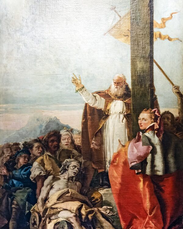 St. Macarius of Jerusalem Catholic saint portrait Portrait of St. Macarius of Jerusalem, Catholic saint