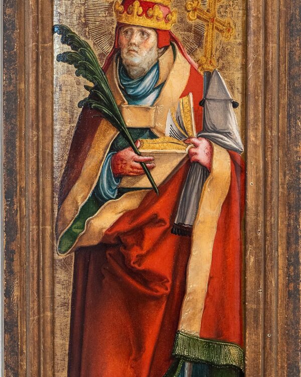 Pope St. Fabian Catholic saint portrait Portrait of Pope St. Fabian, Catholic saint