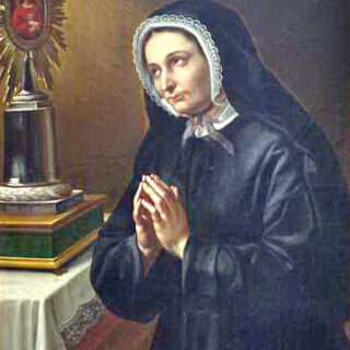 Devotional portrait of Bl. Elizabeth Canori Mora
