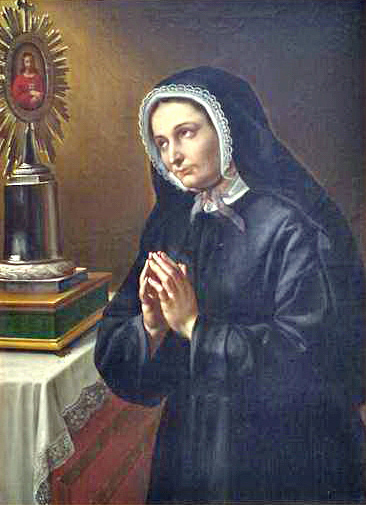 Bl. Elizabeth Canori Mora Catholic saint portrait Portrait of Bl. Elizabeth Canori Mora, patron of Wives, mothers, troubled marriages, lay mys…