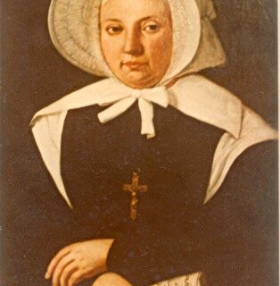 Devotional portrait of St. Emily de Vialar
