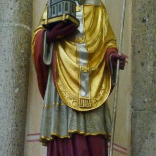Devotional portrait of St. Maximin of Trier