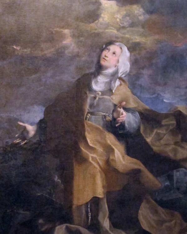 Bl. Michelina of Pesaro Catholic saint portrait Portrait of Bl. Michelina of Pesaro, Catholic saint