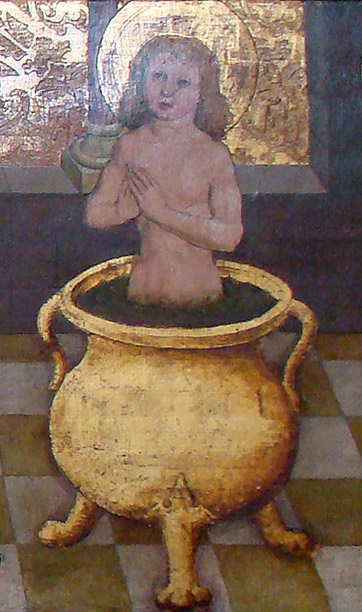 Portrait of St. Vitus, patron of Epilepsy