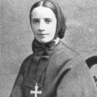 Devotional portrait of St. Frances Xavier Cabrini