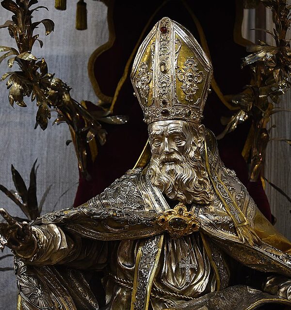 St. Felician of Foligno Catholic saint portrait Portrait of St. Felician of Foligno, patron of Martyrs