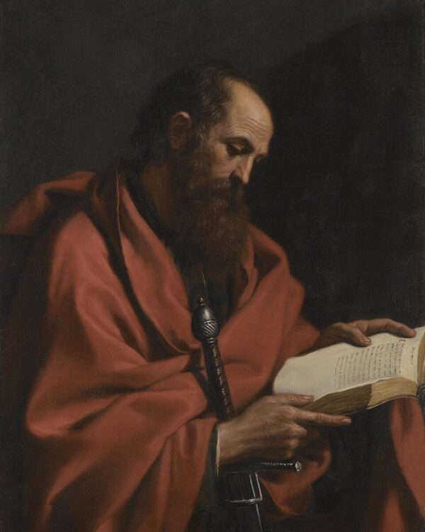 Paul (Martyrs) Catholic saint portrait Portrait of Paul (Martyrs), patron of Patrons of soldiers, steadfast faith