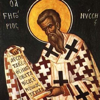 Devotional portrait of St. Gregory
