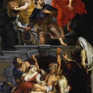 Devotional portrait of St. Roch