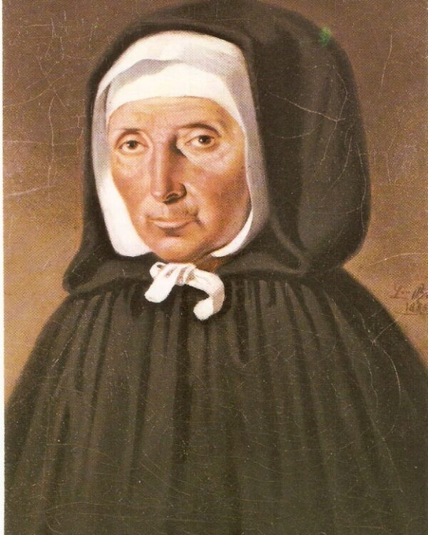 St. Jeanne Jugan Catholic saint portrait Portrait of St. Jeanne Jugan, patron of The elderly, the poor, caregivers, Little S…