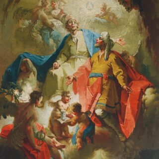 Devotional portrait of St. Cosmas
