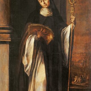 Devotional portrait of St. Paula of Rome