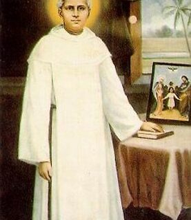 Devotional portrait of St. Kuriakose Elias Chavara