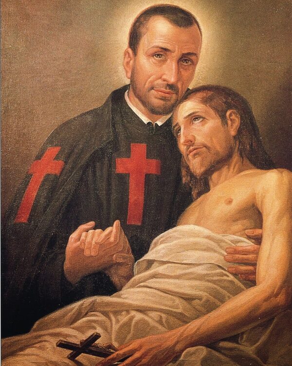 St. Camillus de Lellis Catholic saint portrait Portrait of St. Camillus de Lellis, patron of Saints, martyrs, confessors, Doctors, Holy…