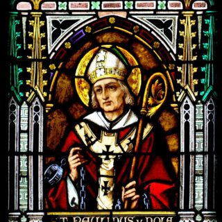 Devotional portrait of St. Paulinus of Nola