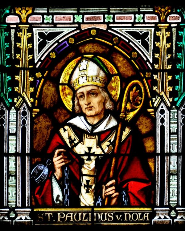 St. Paulinus of Nola Catholic saint portrait Portrait of St. Paulinus of Nola, Catholic saint