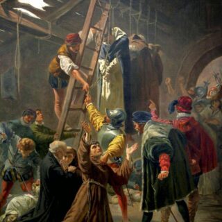Devotional portrait of Martyrs of Gorkum