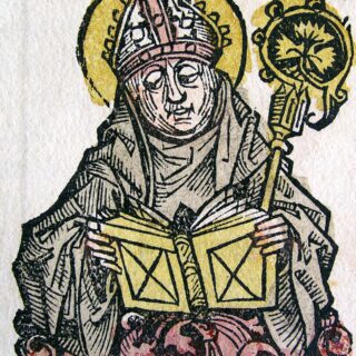 Devotional portrait of St. Edmund of Abingdon
