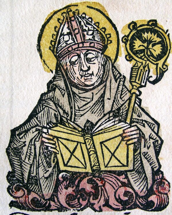 St. Edmund of Abingdon Catholic saint portrait Portrait of St. Edmund of Abingdon, patron of students and philosophers