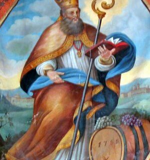 Devotional portrait of St. Othmar