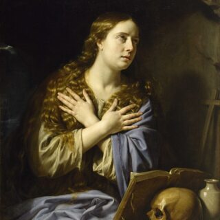 Devotional portrait of St. Mary Magdalene