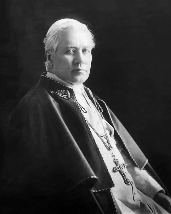 Pope St. Pius X Catholic saint portrait Portrait of Pope St. Pius X, Catholic saint