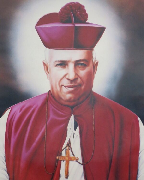 St. Rafael Guízar y Valencia Catholic saint portrait Portrait of St. Rafael Guízar y Valencia, patron of Bishops, missions, persecuted Catholics
