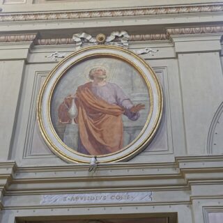 Devotional portrait of St. Abundius the Sacristan