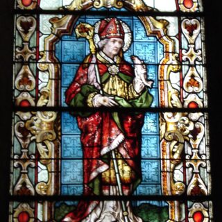 Devotional portrait of St. Arnulf, Martyr