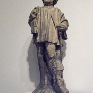 Devotional portrait of St. Bavo, Confessor