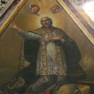 Devotional portrait of St. Bertrand of Comminges