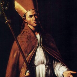 Devotional portrait of St. Januarius