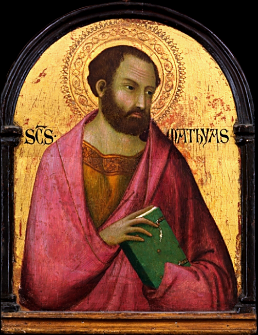 St. Matthias the Apostle Catholic saint portrait Portrait of St. Matthias the Apostle, patron of Apostles, perseverance
