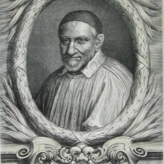 Devotional portrait of St. Vincent de Paul