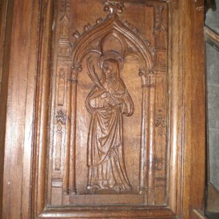 Devotional portrait of St. Hiltrude of Liessies