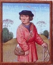 St. Guy of Anderlecht Catholic saint portrait Portrait of St. Guy of Anderlecht, patron of laborers, farmers, epilepsy
