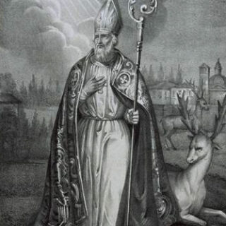 Devotional portrait of St. Bassianus of Lodi